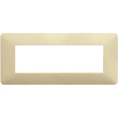 Placca BTicino Matix AM4806BCD - 6 Moduli, Colore Corda, Design Elegante e Funzionale
