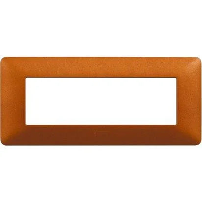 Placca 6 Moduli Bticino Matix Rosso Terra - AM4806TRT