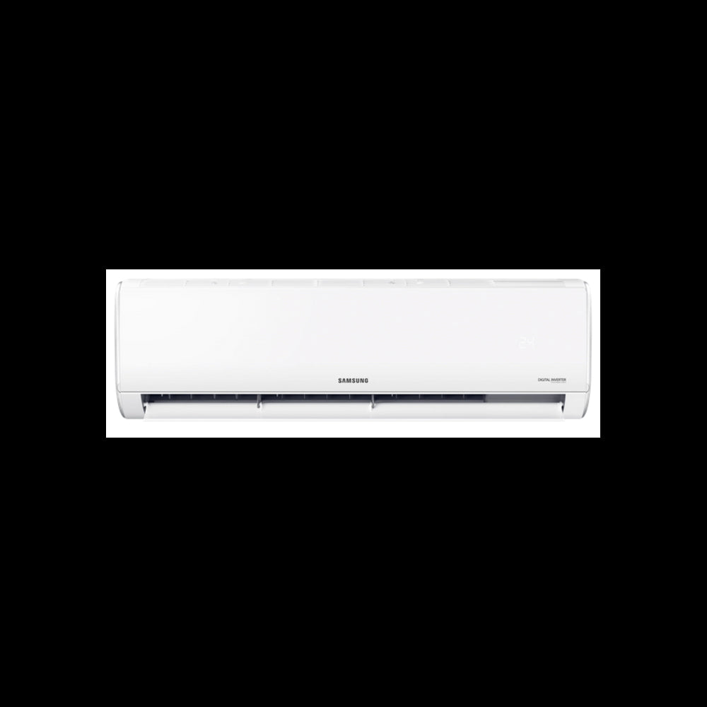 Samsung AR35 inverter air conditioner, 24000 BTU, energy class A++, white design.