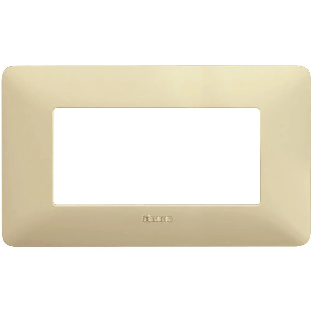 Placca 4 Moduli Bticino Matix Color Corda Opaco - AM4804BCD