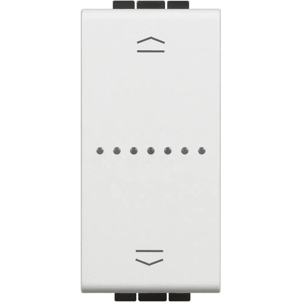 Comando Tapparelle Connesso BTicino Living Light N4027C - Controllo Elettrico Versatile, Design Elegante, Installazione Facile