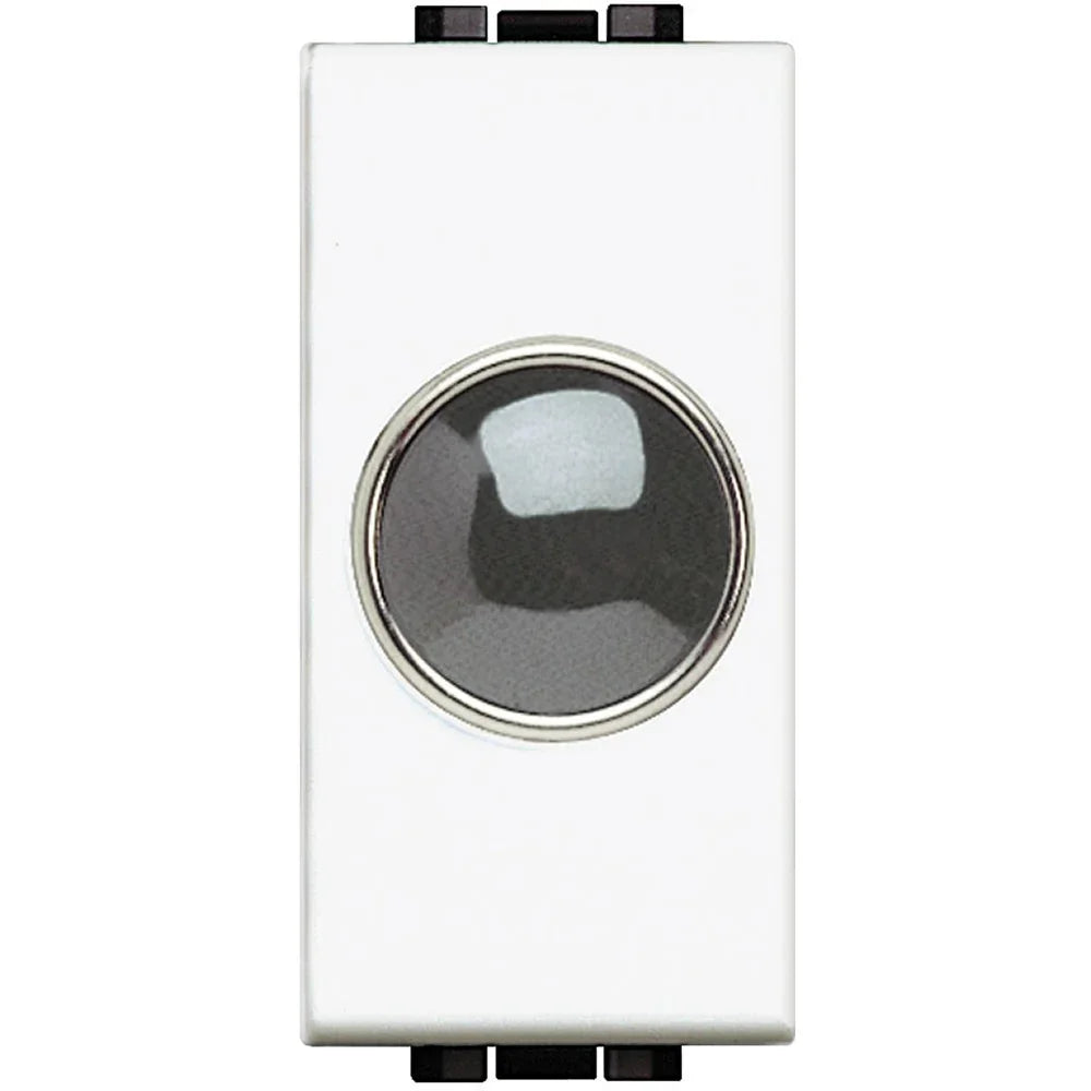Portalampada Spia Trasparente BTicino LivingLight N4371T - Design Elegante, Illuminazione Efficace, Facile Installazione