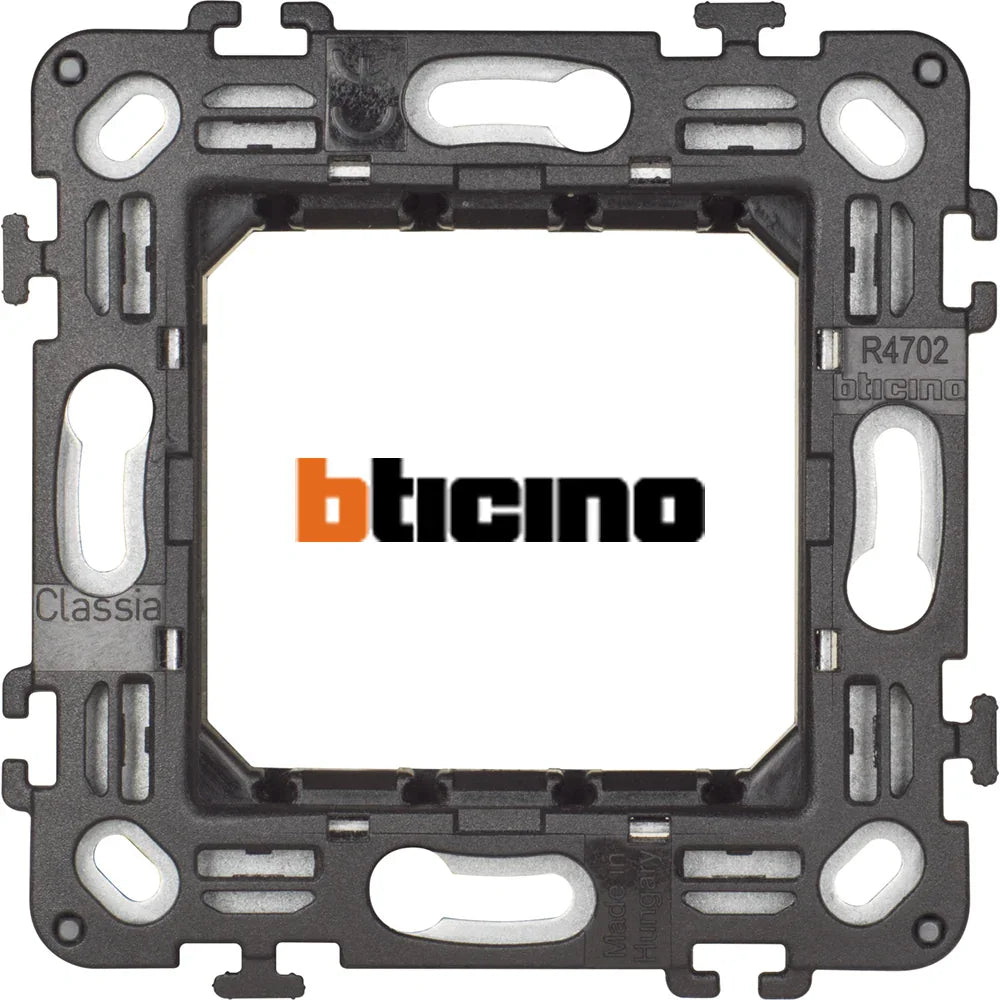 Supporto BTicino 2 Moduli Per Scatola Incasso Tonda - SKU 123456, Facile Installazione, Alta Qualità