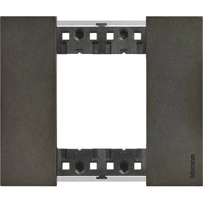 Placca 2 Moduli Bticino Living Now Space - Codice KA4802NG