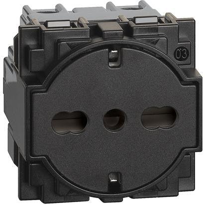 Presa Flat 16A Standard Tedesco e Italiano BTicino KG4140A16F - Design Elegante e Sicuro