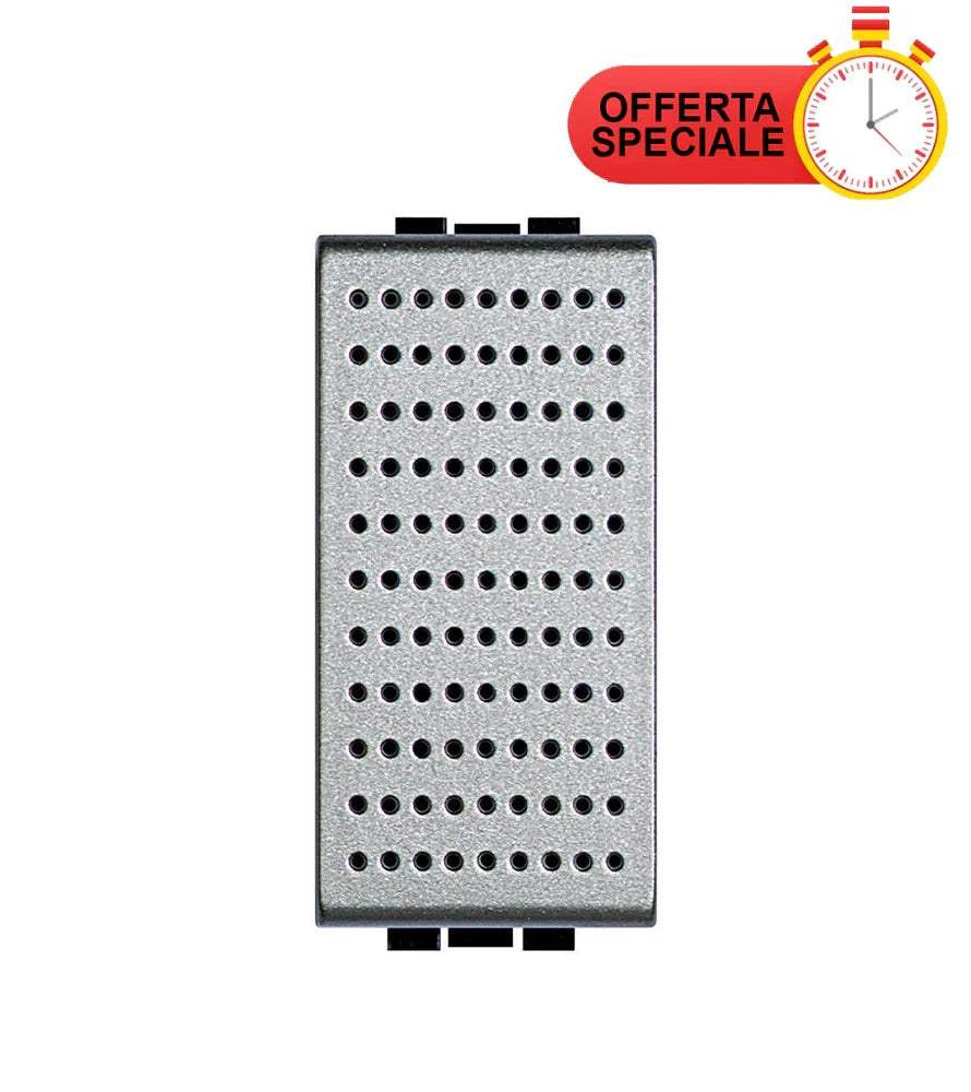 BTicino Livinglight Suoneria 12V NT4351/12 - Design Elegante in Bronzo, Potenza 5VA