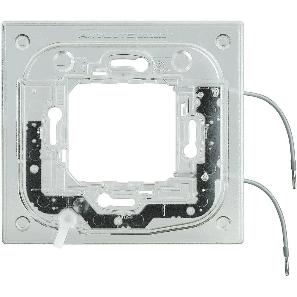 Supporto Luminoso BTicino Axolute 2 Moduli HA4702X - Compatibile, Elegante e Robusto