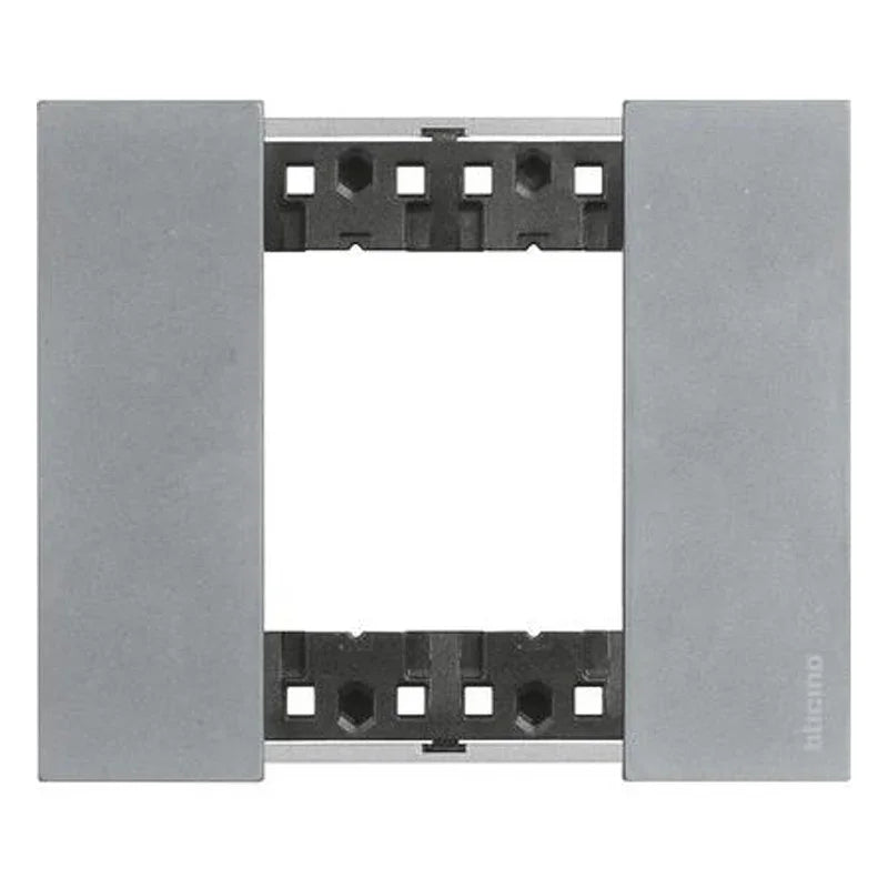 Placca Living Now 2 Moduli Moon BTicino - Elegante e Durevole - SKU: KA4802NW