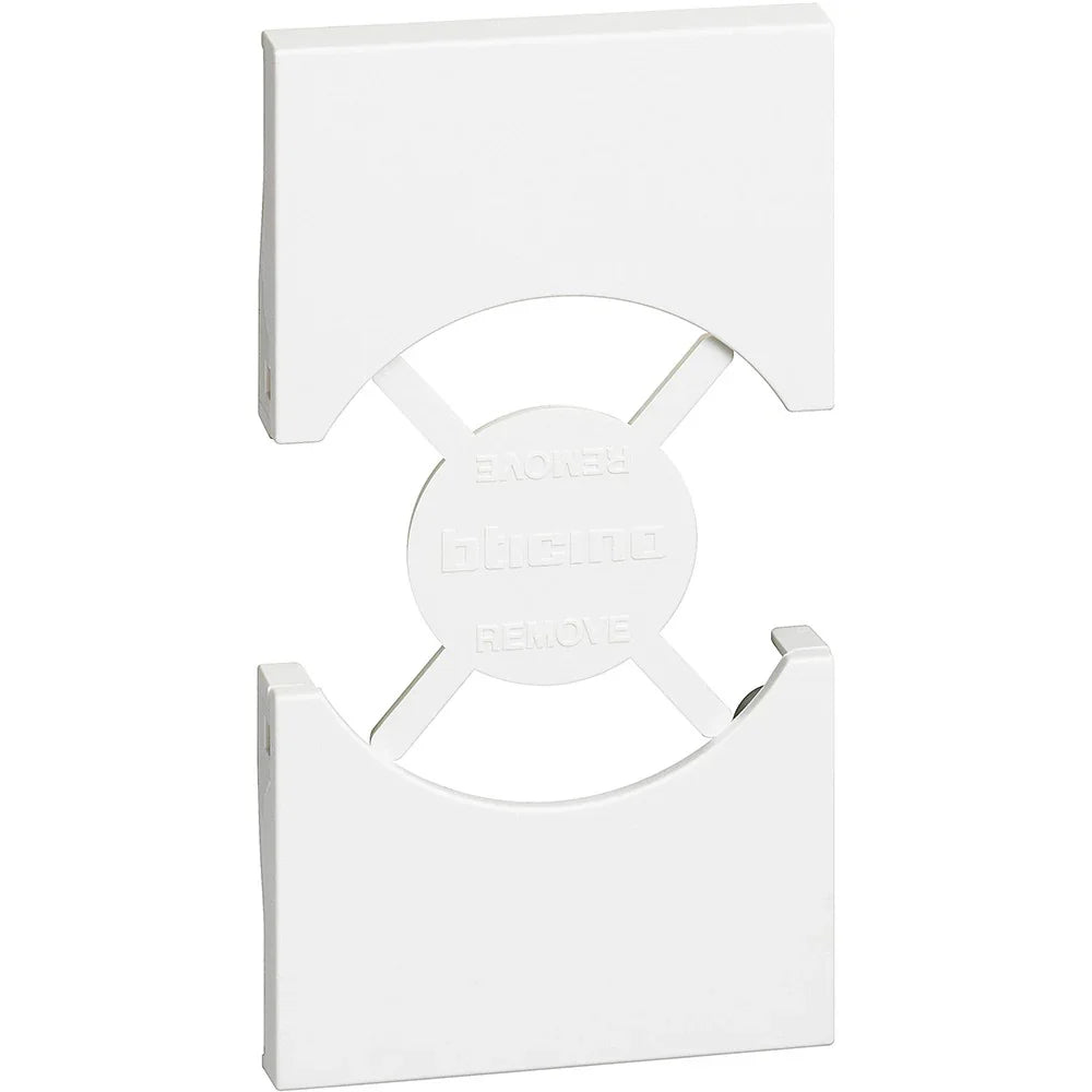 Cover Bticino Living Now per Presa Schuko 2 Moduli Bianco - KW03
