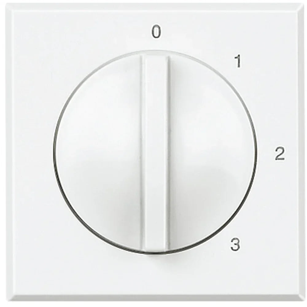 Selettore Rotativo Bticino Axolute HD4016 - 1 Via, 4 Posizioni, Design Elegante per Condizionatori