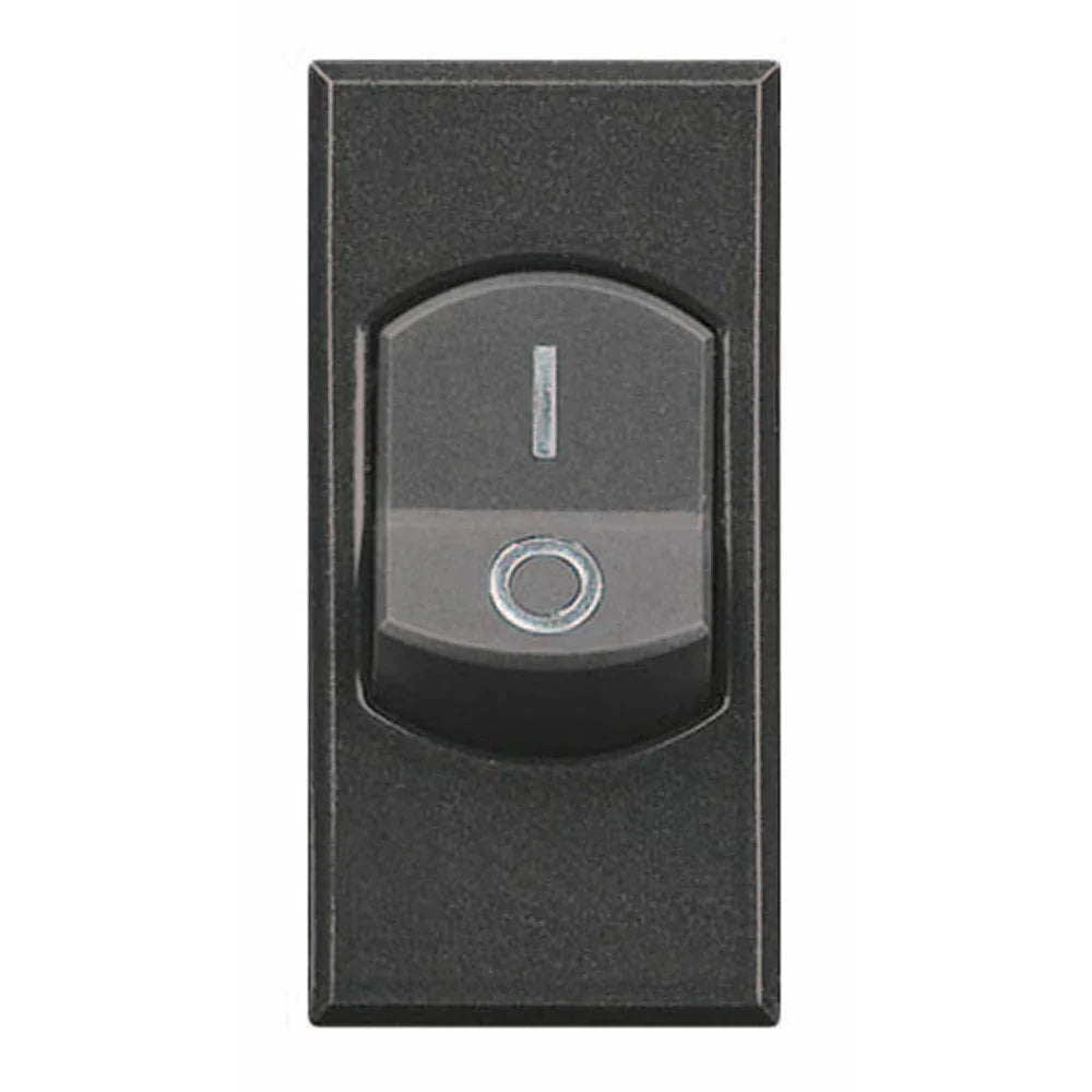 BTicino Axolute Interruttore 2 Poli HS4011 - 32A, Sicuro e Facile da Installare, Design Elegante