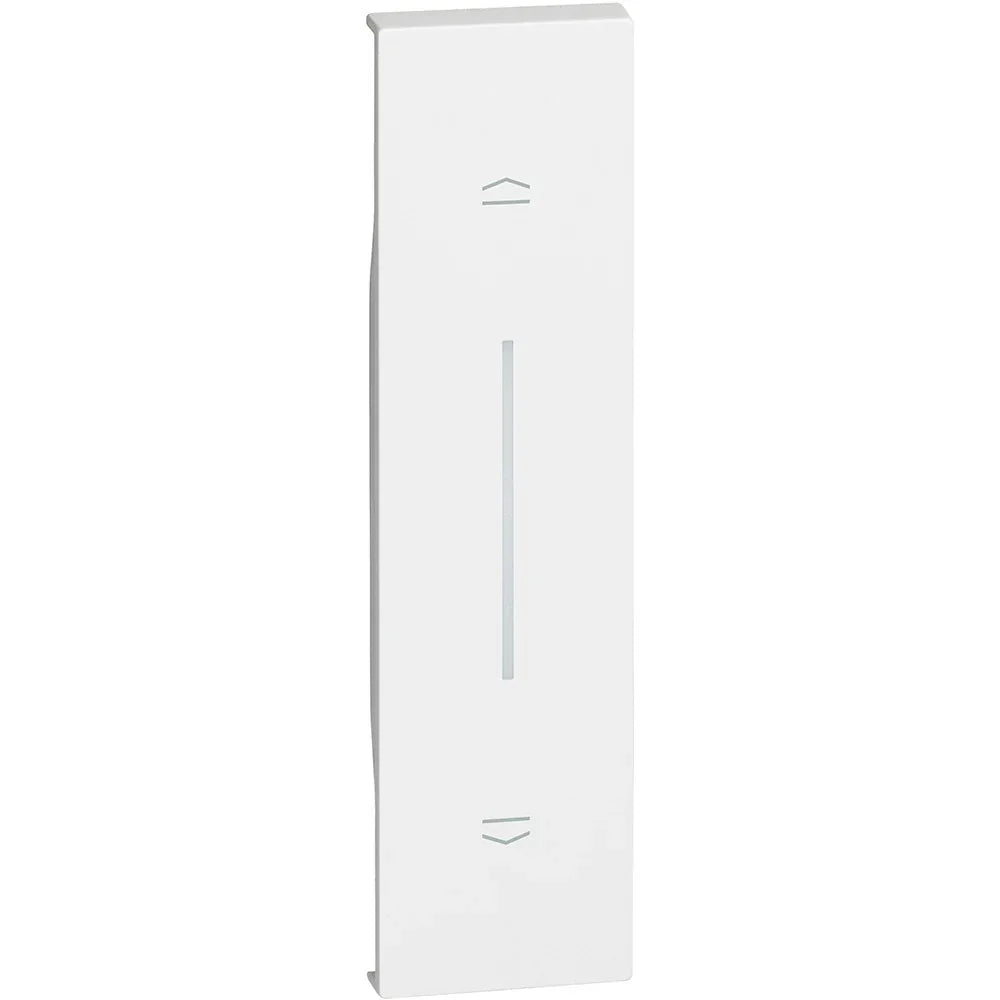 Cover Comando Tapparelle Living Now - KW05 | Illuminabile, 1 Modulo, Design Elegante, BTicino