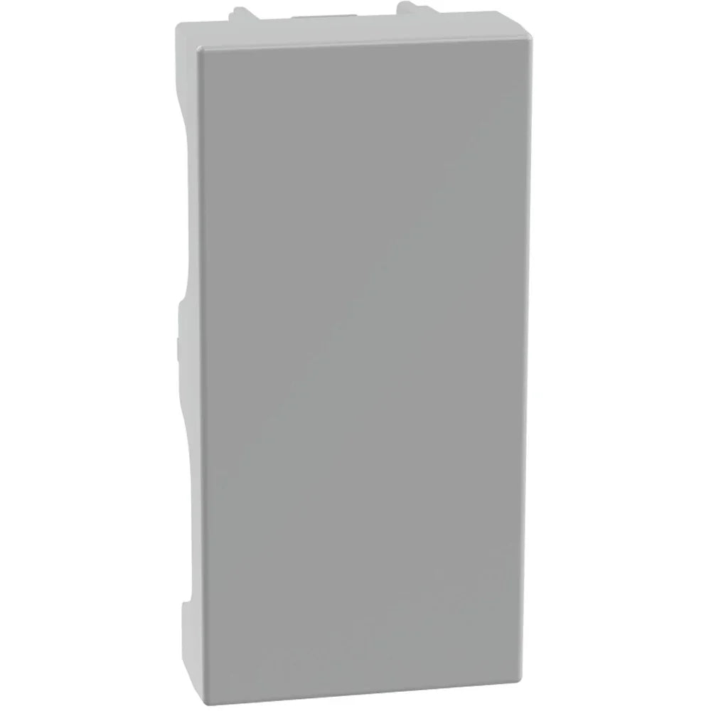 Falso Polo Tappo Bticino MatixGO 1 Modulo Grigio - Codice SKU JG4950, Design Elegante e Facile Installazione