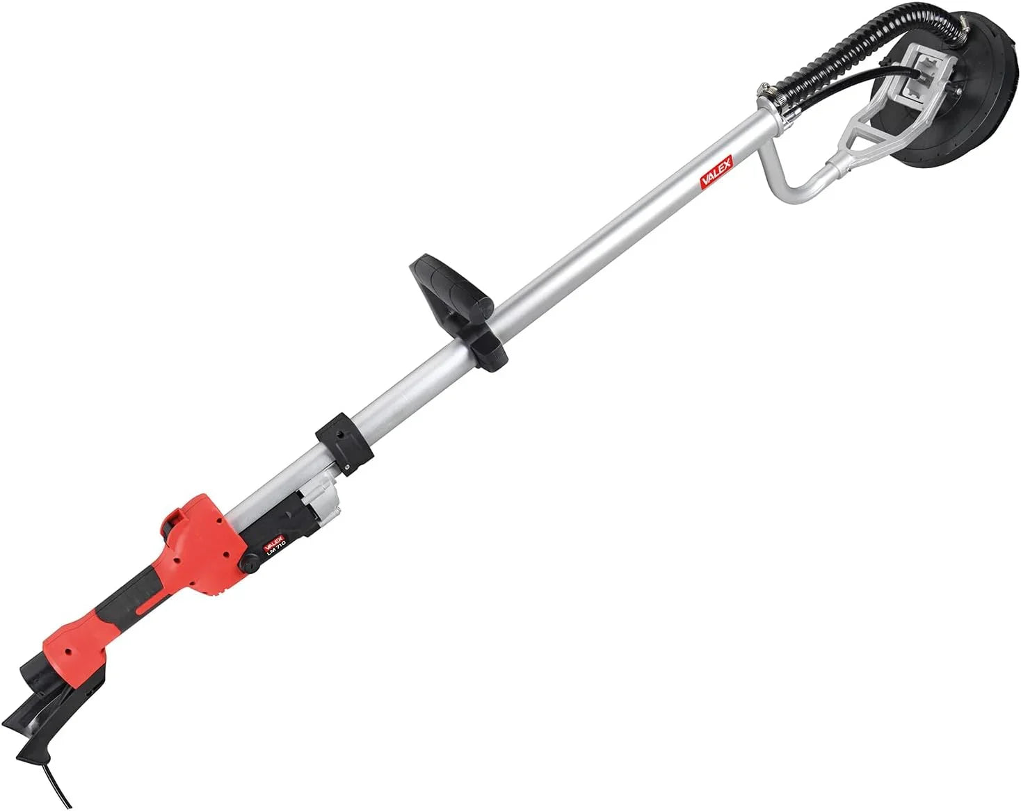 Levigatrice Per Muro VALEX LM710 - 710W, Asta Telescopica 1.520mm, Ø215mm, Inclusa Tubo Aspirazione 4m (1402073)