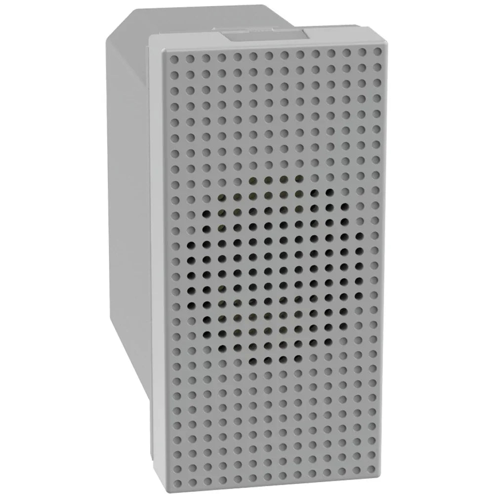 Ronzatore BTicino MatixGO 230V 1 Modulo Grigio JG4356V230 - 80dB, 12VA, Installazione Facile