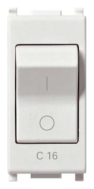 Interruttore Automatico Magnetotermico Bipolare Vimar Plana 16A 14405.16 - Sicurezza Elettrica IP40