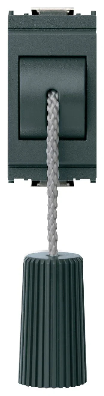 Pulsante VIMAR 1P NO 10A Tirante Grigio - SKU 16084, Design Elegante, Durabilità e Sicurezza
