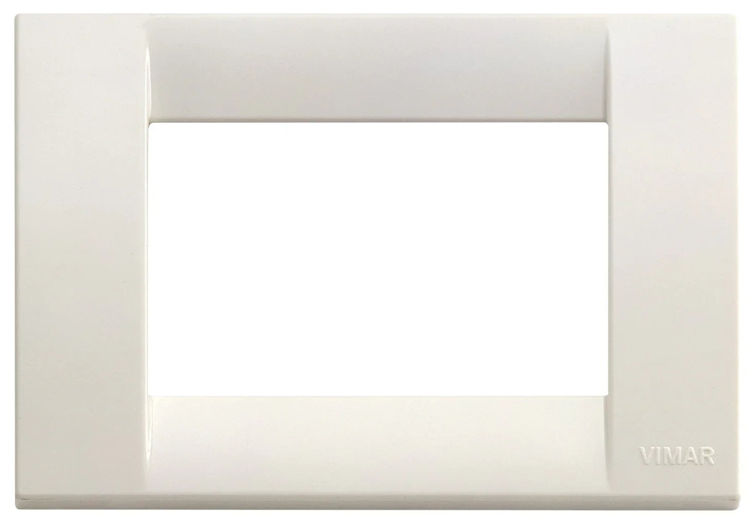 VIMAR Placca Classica 3M Bianco Idea - Codice SKU 16743.04, Design Elegante e Facile Installazione