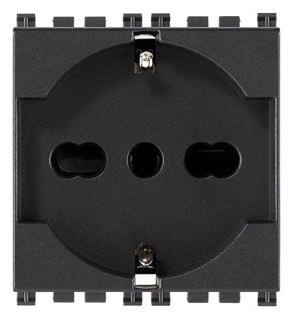 Presa VIMAR 2P+T 16A Universale Grigio - SKU 19210, Sicurezza e Qualità per Casa e Ufficio