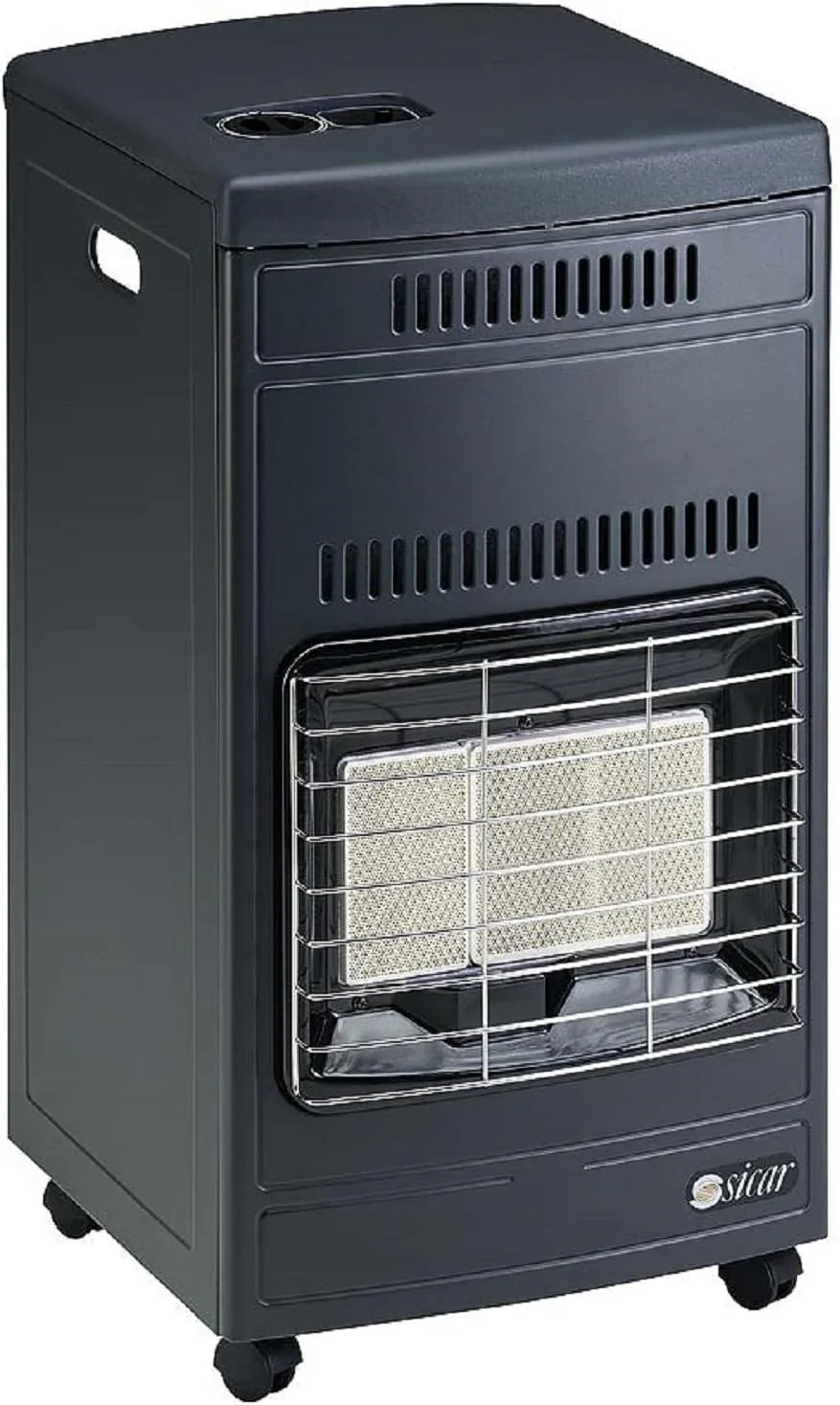 Stufa Infrarossi GPL SICAR 90 BLU 4200W – Riscaldamento Efficiente, Design Moderno, Sicurezza Avanzata
