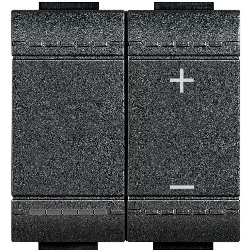 Dimmer Universale A Pulsante Living Light - BTicino L4411N, Controllo Illuminazione Elegante, 100-240V