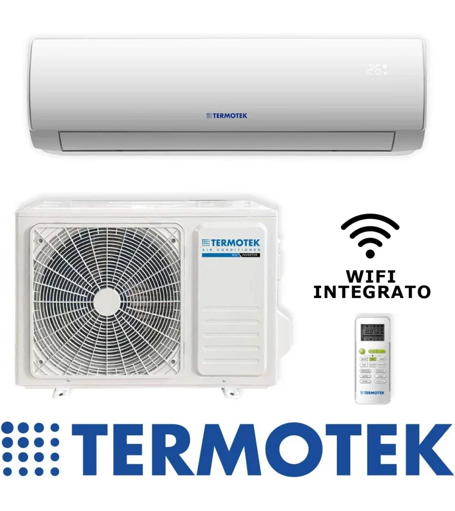 Climatizzatore Inverter A++ AIRPLUS+ C12 12000 BTU Con Wi-Fi Integrato, Funzione Quiet, Purificazione Aria
