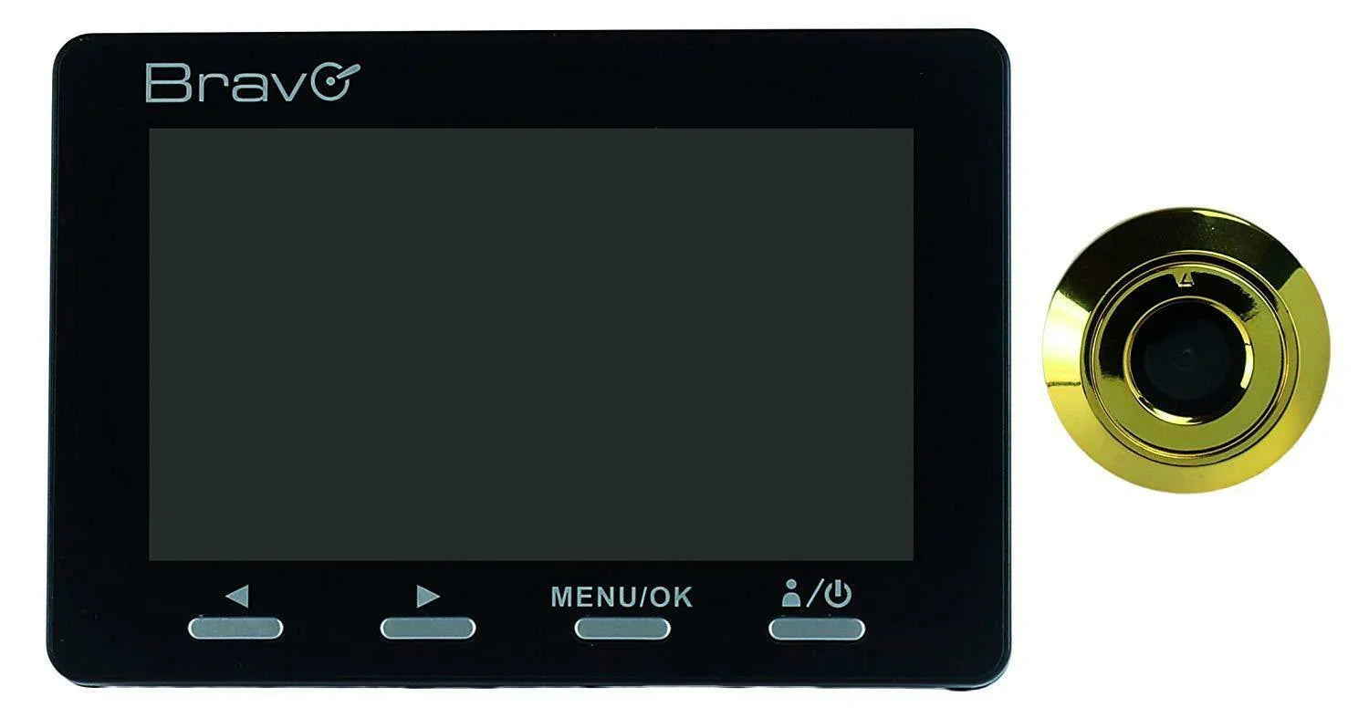 Bravo Maxi Sottocchio Digitale Elettronico 4,3" LCD - Spioncino Con Monitor SKU 92902903, Registrazione Video, Zoom x2-x8