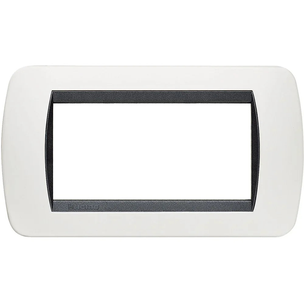 Placca 4 Moduli Bticino Livinglight Ottone Lucido - L4804PB