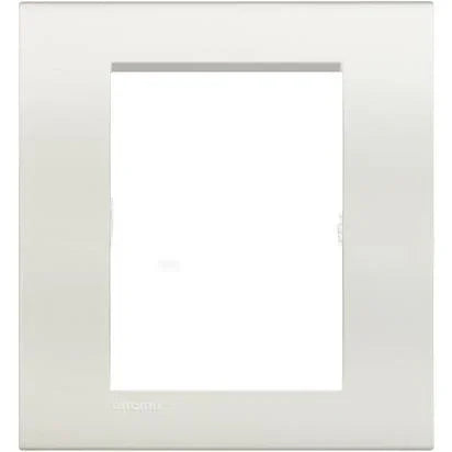 Placca Living Light Bianca 3+3 Moduli - BTicino LNA4826BI, Design Moderno e Funzionale