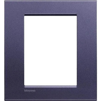 Placca BTicino Living Light 3+3P Club LNA4826CB - Design Elegante in Metallo di Alta Qualità