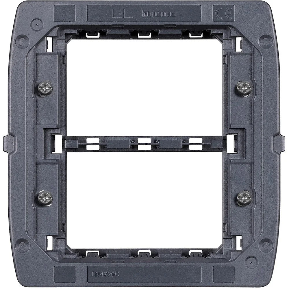 Bticino Livinglight AIR LN4726C - Supporto 3+3 Moduli per Scatola 506L