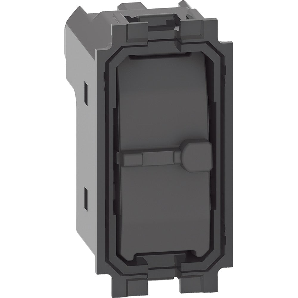 BTicino K4037N double button switch for shutters, 10A 250V, interlocked, Living Now series