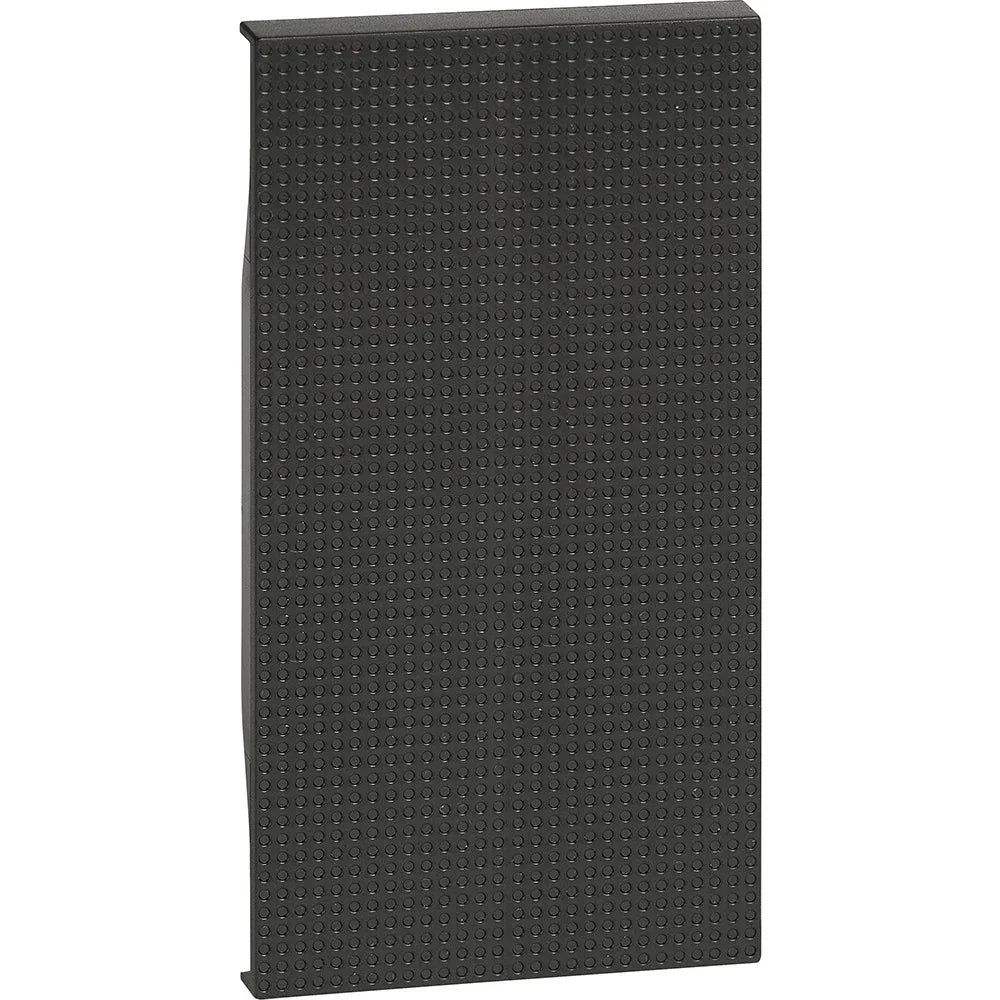 Cover BTicino Living Now KG15M2 per Suoneria e Ronzatore, 2 Moduli, Colore Nero Elegante
