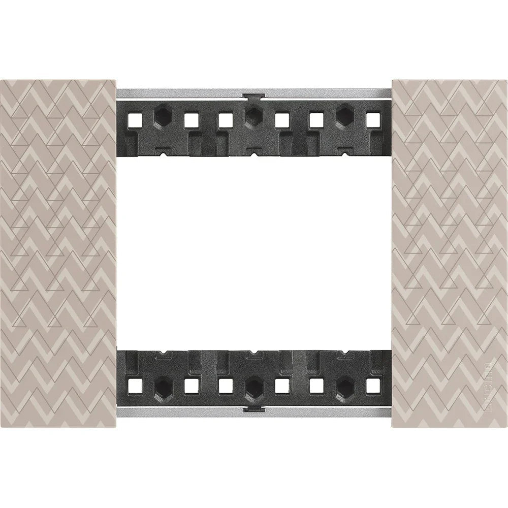 Placca 3 Moduli Bticino Living Now Optic - KA4803MM