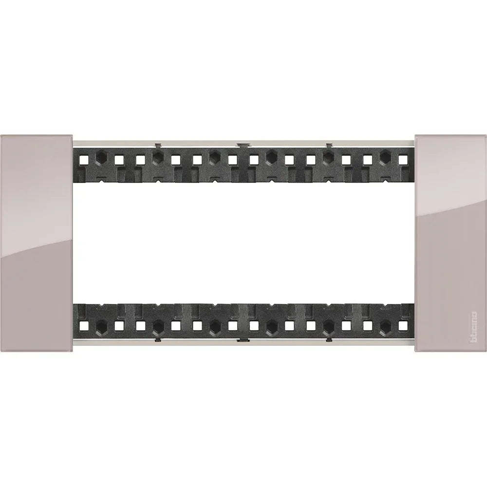 Placca 6 Moduli Bticino Living Now Aura - Codice KA4806DM