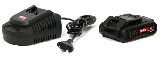 Valex KIT ONEALL 18 V Cod. 1997427 – Batteria 2 Ah & Caricabatterie 1,7 A, Compatibile Utensili ONEALL