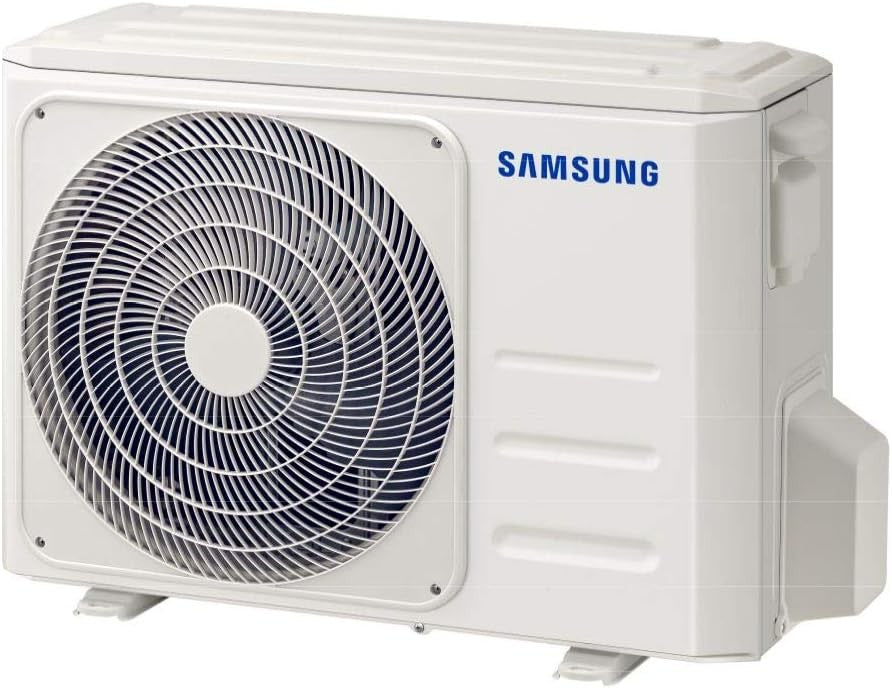 Climatizzatore esterno Samsung AR35 serie con ventilatore, 9000 BTU, colore bianco, compatibile con R-32.