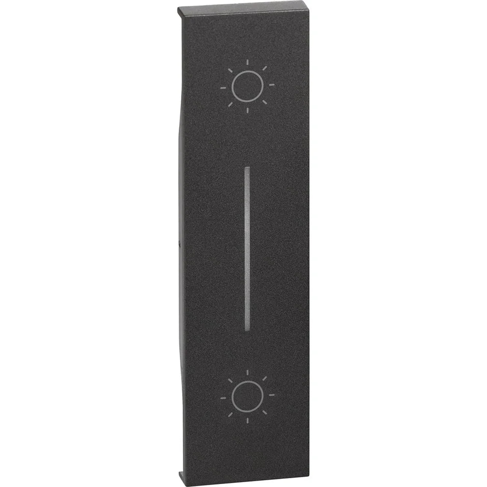 Cover Pulsante Non Interbloccato K4036 - 1 Modulo, Nero, Design Elegante e Facile Installazione