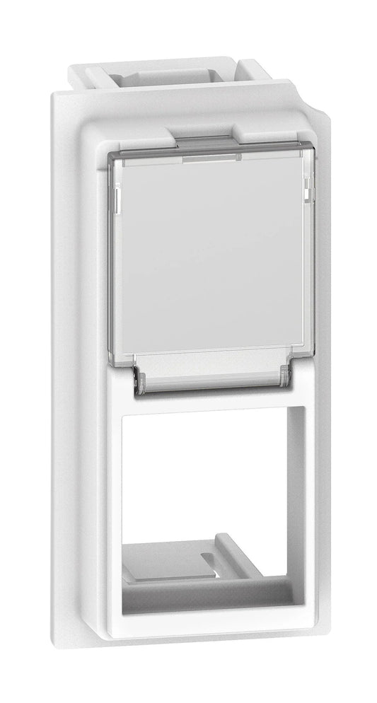 Adattatore Keystone BTicino KW07K, Bianco, Installazione Facile, Design Elegante, Living Now