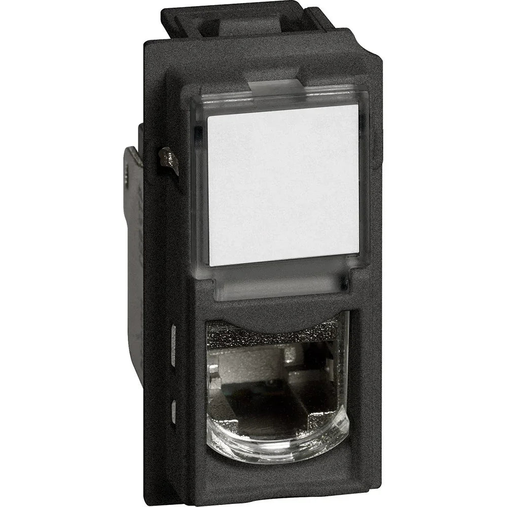 Connettori RJ45 Bticino Living Now toolless UTP cat6A nero KG4279C6A