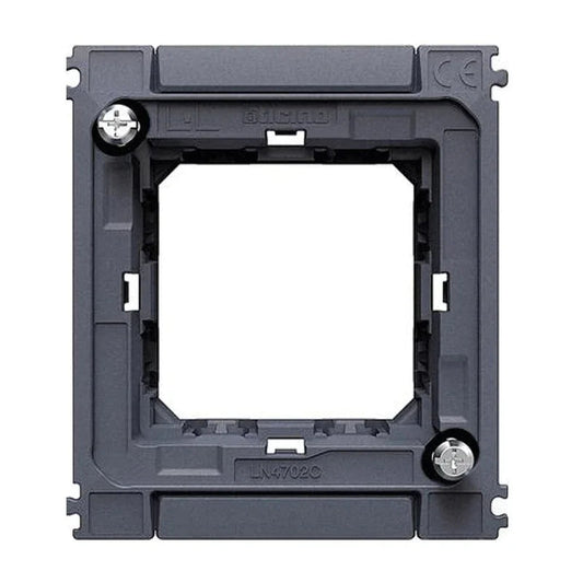 Supporto Bticino 2 Moduli Per Placche AIR LN4702C - Montaggio Semplice, Stabilità Garantita, Dimensioni Ottimali