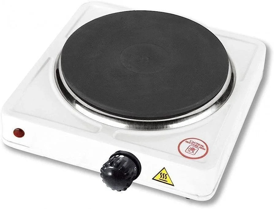 Fornello Elettrico Hercules 500W Regolabile - Piastra in Ghisa 10cm Per Campeggio - SKU XXXXXX