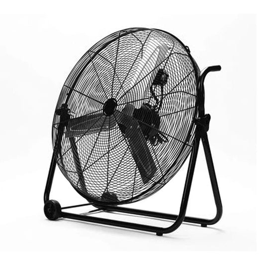 Ventilatore Industriale Da Pavimento Zenith VBOX70N - 180 W, Ø 70 cm, Tre Velocità, Testa Rotabile 360°
