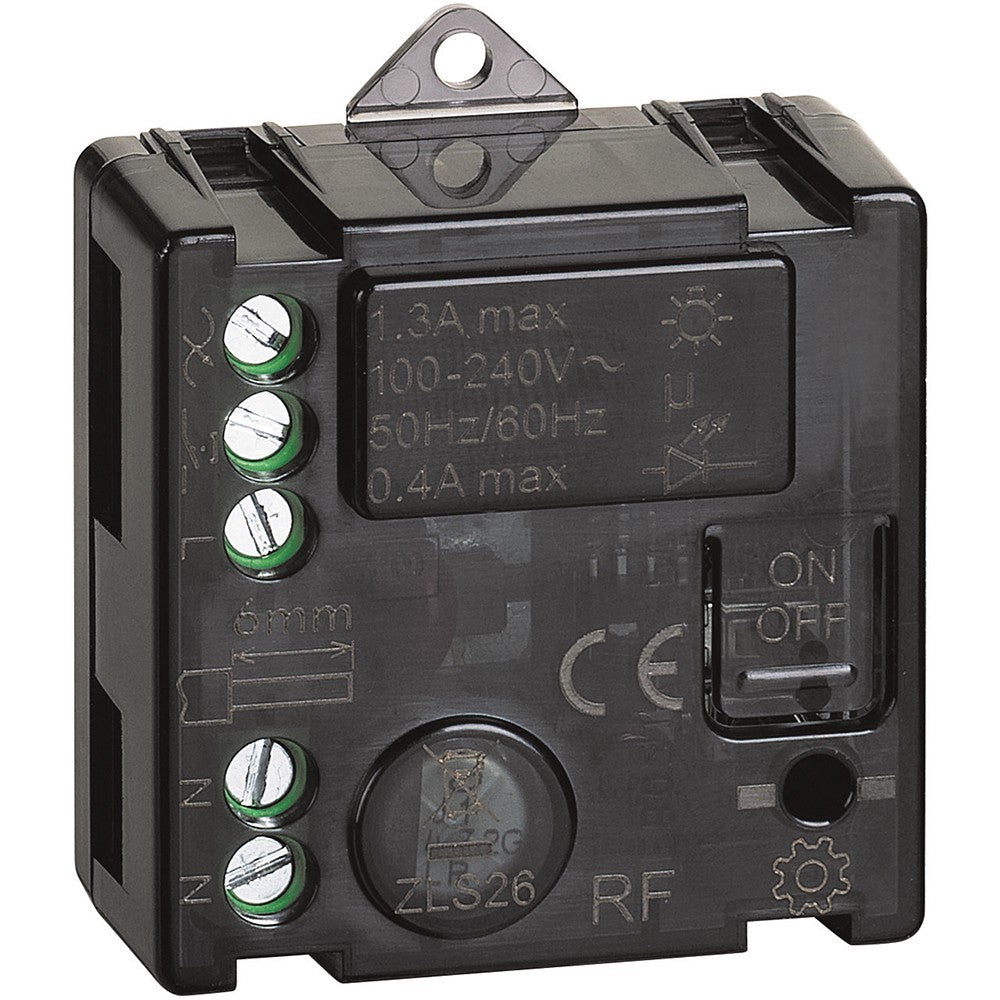 Bticino Living Now 3584C smart light relay, designed for local and remote light control.