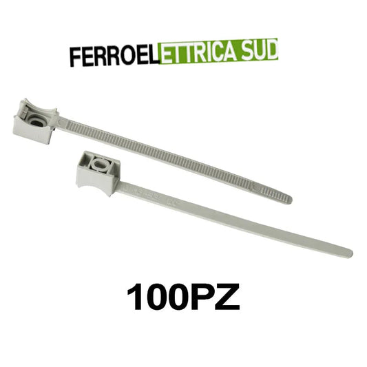 Clips Fissatubo a Fascetta 16-32 mm - Confezione da 100 Pz - HERC-CLIP-16-32-100, Installazione Sicura e Durevole