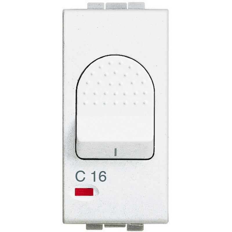 Bticino Livinglight interruttore automatico 6A N4301/6, bipolare, colore bianco, tensione 230V.