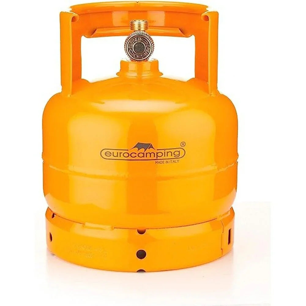 Bombola Gas GPL 2Kg Ricaricabile - Eurocamping, Leggera e Portatile per Campeggio - Sicura e Conformità UE