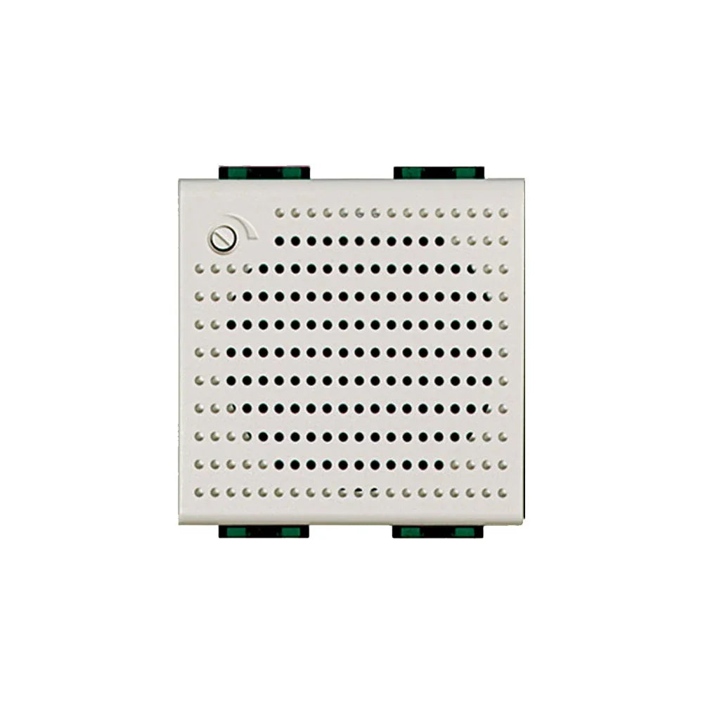 Suoneria Elettronica BTicino LivingLight N4355/12 - 3 Suoni, Volume Regolabile, Design Elegante