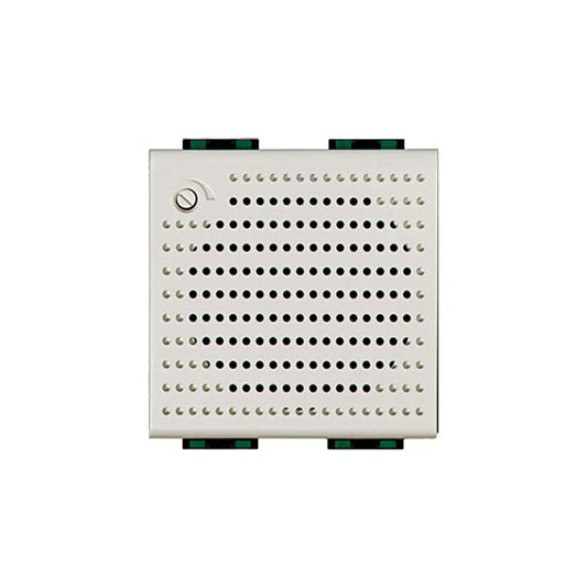 Suoneria Elettronica BTicino LivingLight N4355/12 - 3 Suoni, Volume Regolabile, Design Elegante