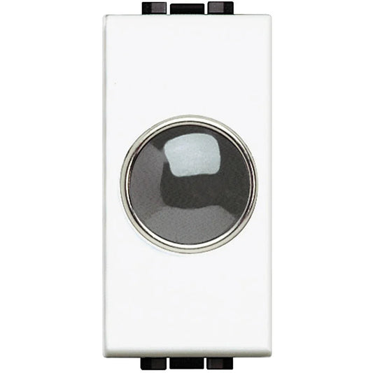 Portalampada Spia Trasparente BTicino LivingLight N4371T - Design Elegante, Illuminazione Efficace, Facile Installazione